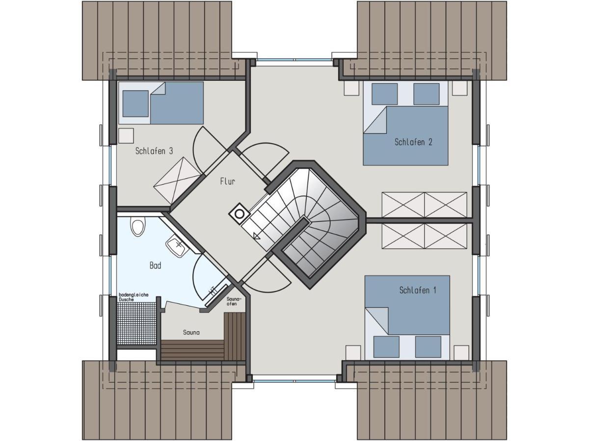 Ferienhaus Schilfrohrsaenger 6 Fuhlendorf  外观 照片